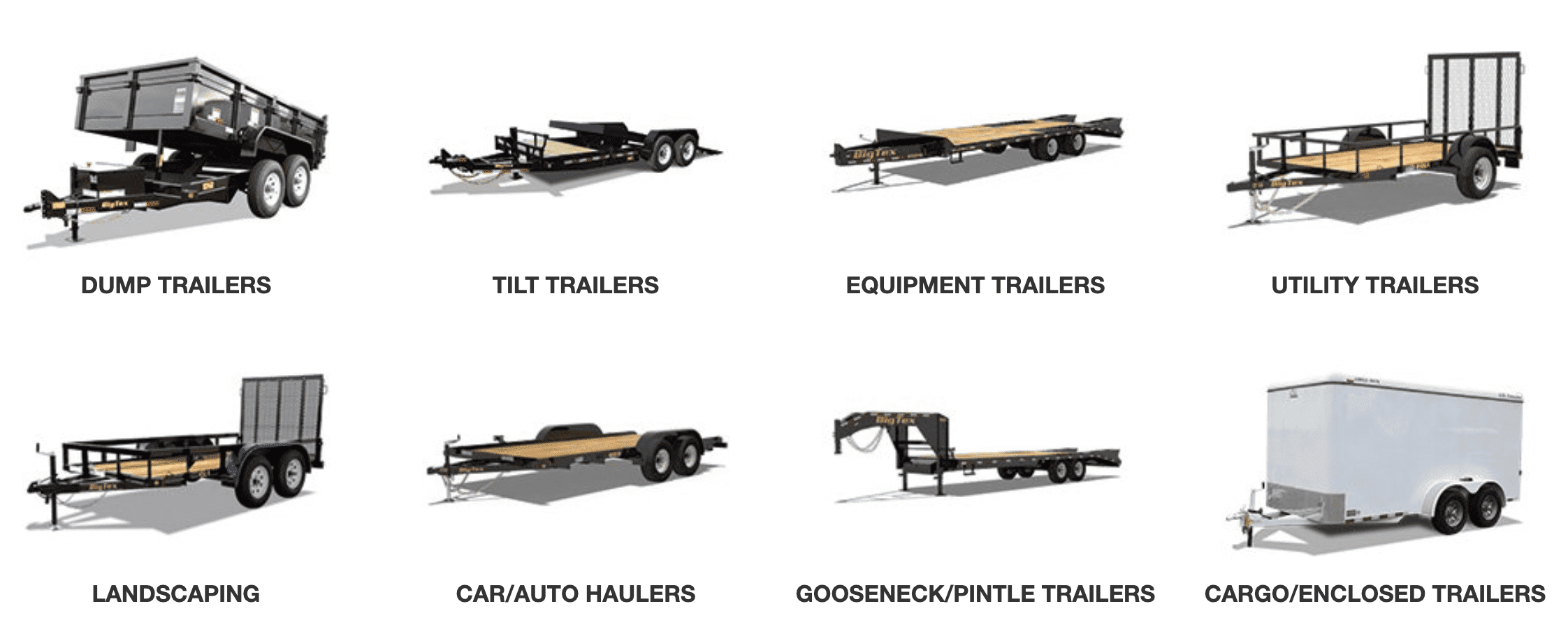 types of trailers